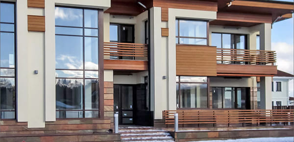 Алюминиевые окна для дома в москве
